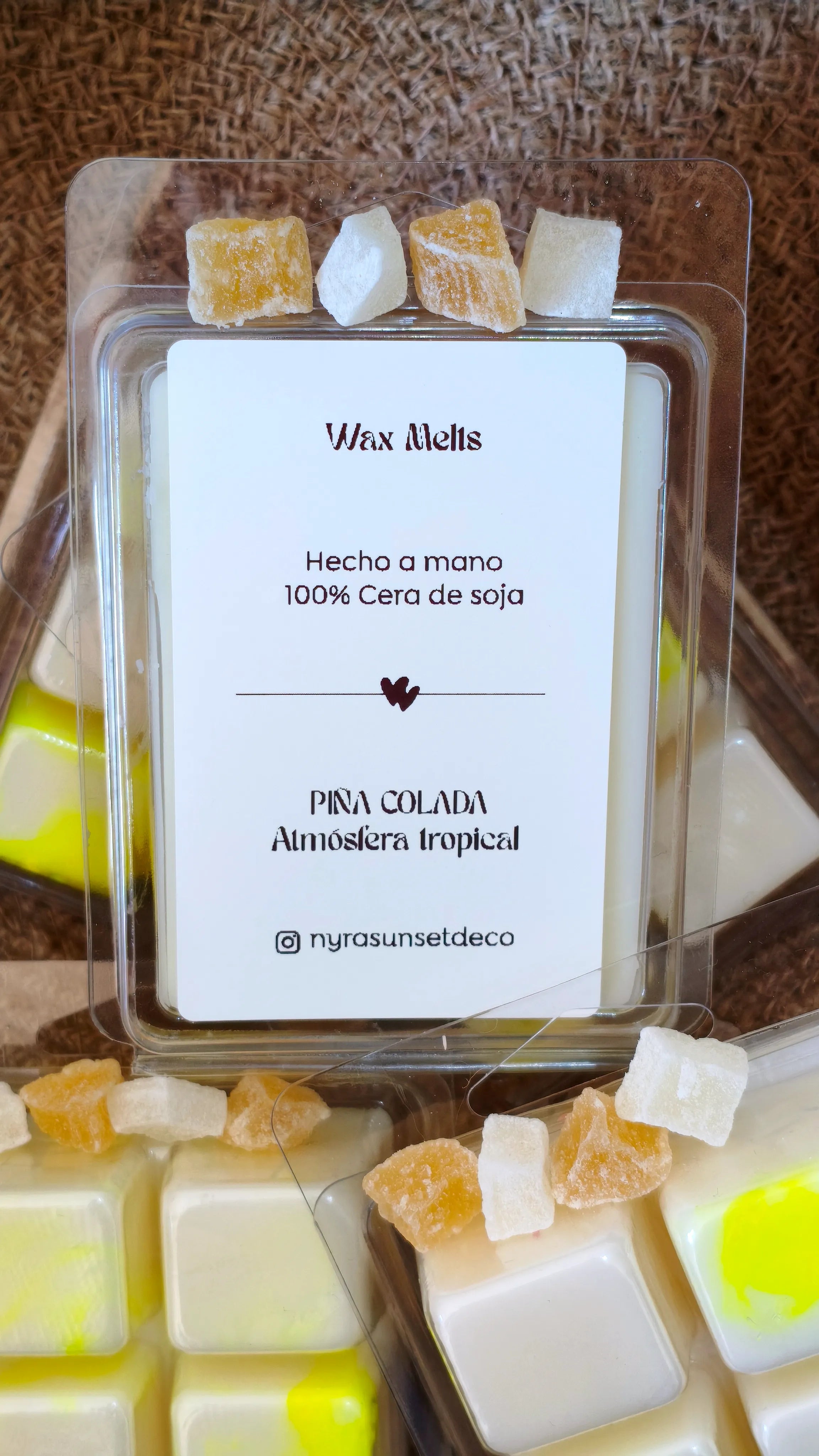 Wax melts de Piña Colada