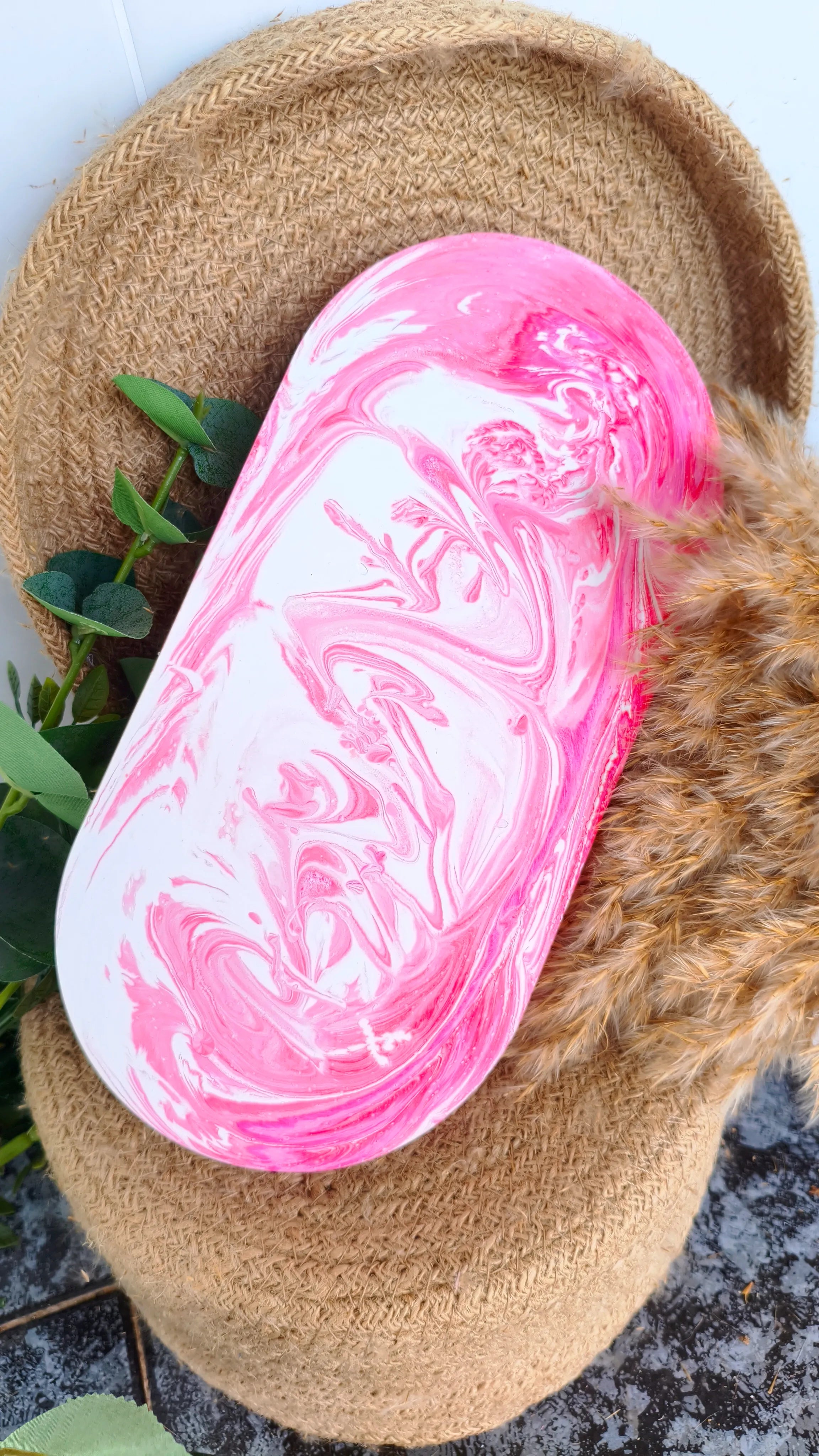 Bandeja Roja Rosa