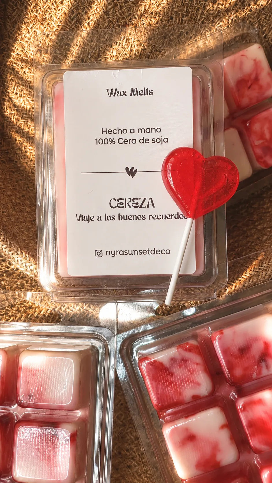 Wax melts de Cereza